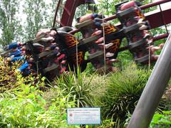 Nemesis Inferno roller coaster at Thorpe Park