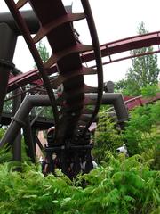 Nemesis Inferno roller coaster at Thorpe Park