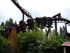 Nemesis Inferno roller coaster at Thorpe Park