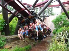 Nemesis Inferno rollercoaster at Thorpe Park