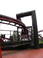 Nemesis Inferno roller coaster at Thorpe Park