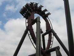 Nemesis Inferno ride at Thorpe Park