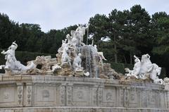 Fountain ensemble at Schönbrunn Palace