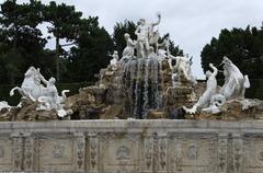 Neptune Fountain at Schönbrunn Palace in Vienna