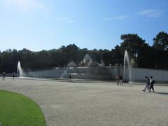 Fountains at Schönbrunn Palace