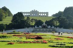 Neptune Fountain and Gloriette in Schönbrunn Palace Park