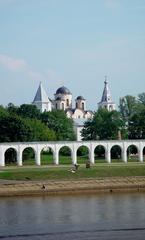 Cityscape of Novgorod, Russia