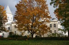 Yaroslav's Court and ancient Trade Mart in Russia