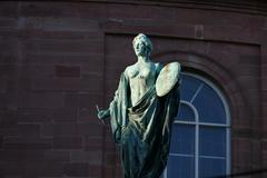 Statue in front of Paulskirche in Frankfurt