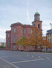 Paulskirche in Frankfurt am Main viewed from Berliner Straße, 2021