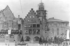 Römer and Paulskirche in Frankfurt 1947