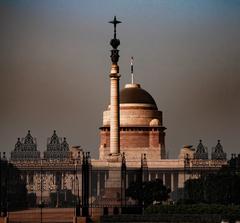 Rashtrapati Bhavan, the President's house in New Delhi