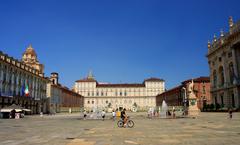 Piazza Castello and Palazzo Reale in Torino