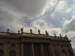 Juvarra facade detail against Turin sky