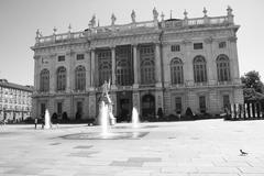 Palazzo Madama e Casaforte degli Acaja in Piazza Castello, Turin