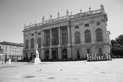 Palazzo Madama e Casaforte degli Acaja in Piazza Castello, Turin