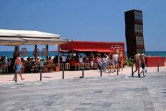 Carles Abellan, La Guingueta, Barceloneta beach