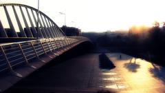 Pont de l'Exposició bridge in Valencia