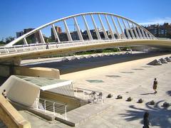 Pont de l'Exposició in Jardí del Túria, València