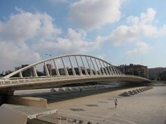 Puente de la Exposición bridge in Valencia Spain