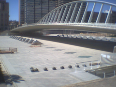 Puente de la Exposición bridge in Valencia