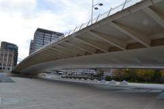 Pont de l'Exposició bridge in Valencia, Spain