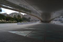 Pont de l'Exposició bridge in Valencia