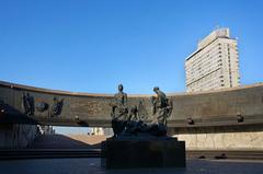 Monument to the Heroic Defenders of Leningrad sculpture composition Blockade