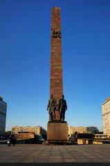 Monument to the heroic defenders of Leningrad