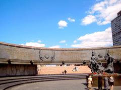 Memorial on Victory Square in St. Petersburg