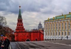 2013 Borovitskaya Tower in Moscow