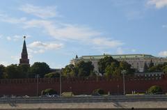 Moscow Kremlin viewed from Sofiyskaya Embankment