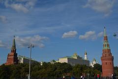 Kremlin view from Bolshoy Kamenny Bridge