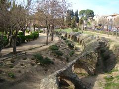 Ruins of the Roman Circus in Toledo, Spain