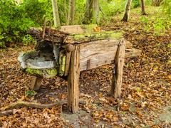 Old farming tools at De Kruidhof Buitenpost