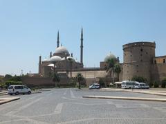 East side of the Cairo Citadel near the modern visitors entrance