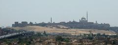 View of the Citadel from the Northern Cemetery, Cairo