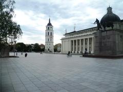 Cathedral Square in Vilnius, Lithuania