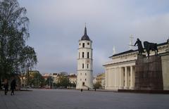 Equestrian statue of Gediminas in Vilnius