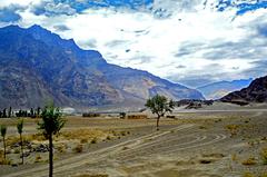 desert near Khaplu Fort