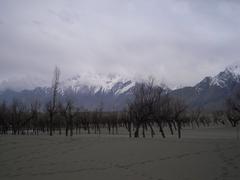 Kat Panah village in winter