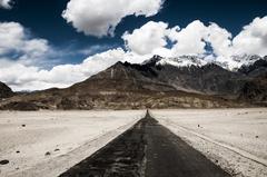 road through Cold Desert in Skardu, Gilgit-Baltistan