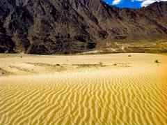 Karakoram Highway in the desert, Pakistan