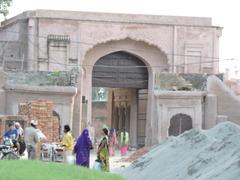 Inner entrance of Gobindgarh Fort in Amritsar, Punjab, India