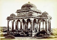 Mir Abu Turab's Tomb in Ahmedabad, 1866 photograph