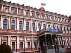 Nicholas Palace in St. Petersburg, cultural heritage site in Russia