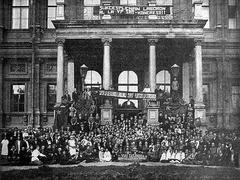 Group photo of the attendees of the 6th SAT Congress in Leningrad, August 1926