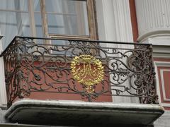 balcony of the Grand Duke Nikolai Nikolaevich Palace in Saint Petersburg