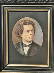 Anton Rubinstein portrait from Turgenev's House-Museum