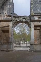 Temple of Diana in Nîmes, Gard, France